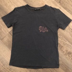 Brandy Melville Navy “Feelin Alright” Tshirt OS